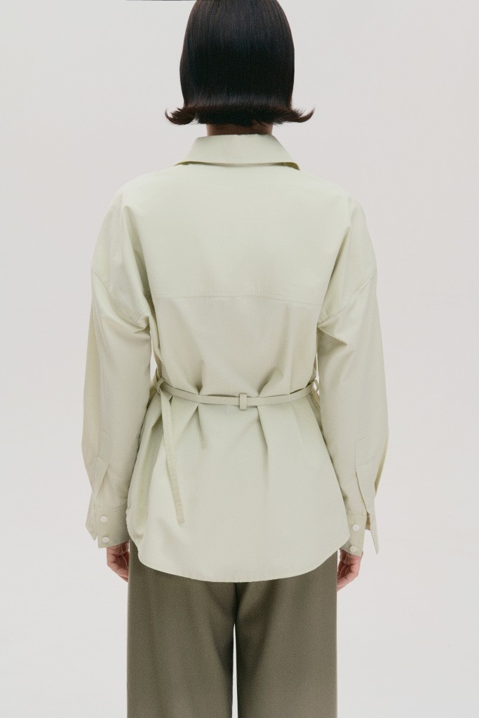 СОРОЧКА ВІЛЬНОГО КРОЮ З БАВОВНЯНОЇ ТКАНИНИ 1170\23-2 зображення 2